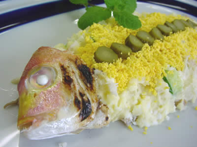 鯛サラダ