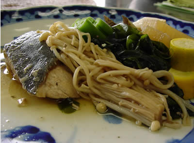 白身魚の煮付け