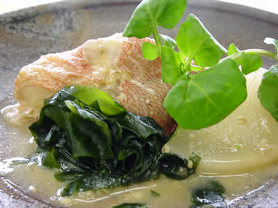 白身魚のみそ煮