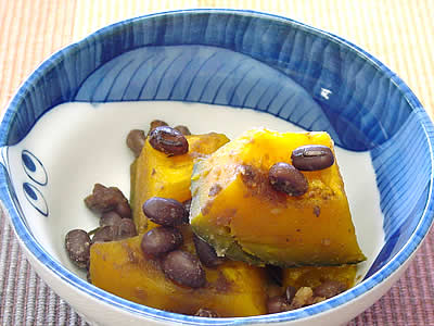 小豆南瓜の煮もの